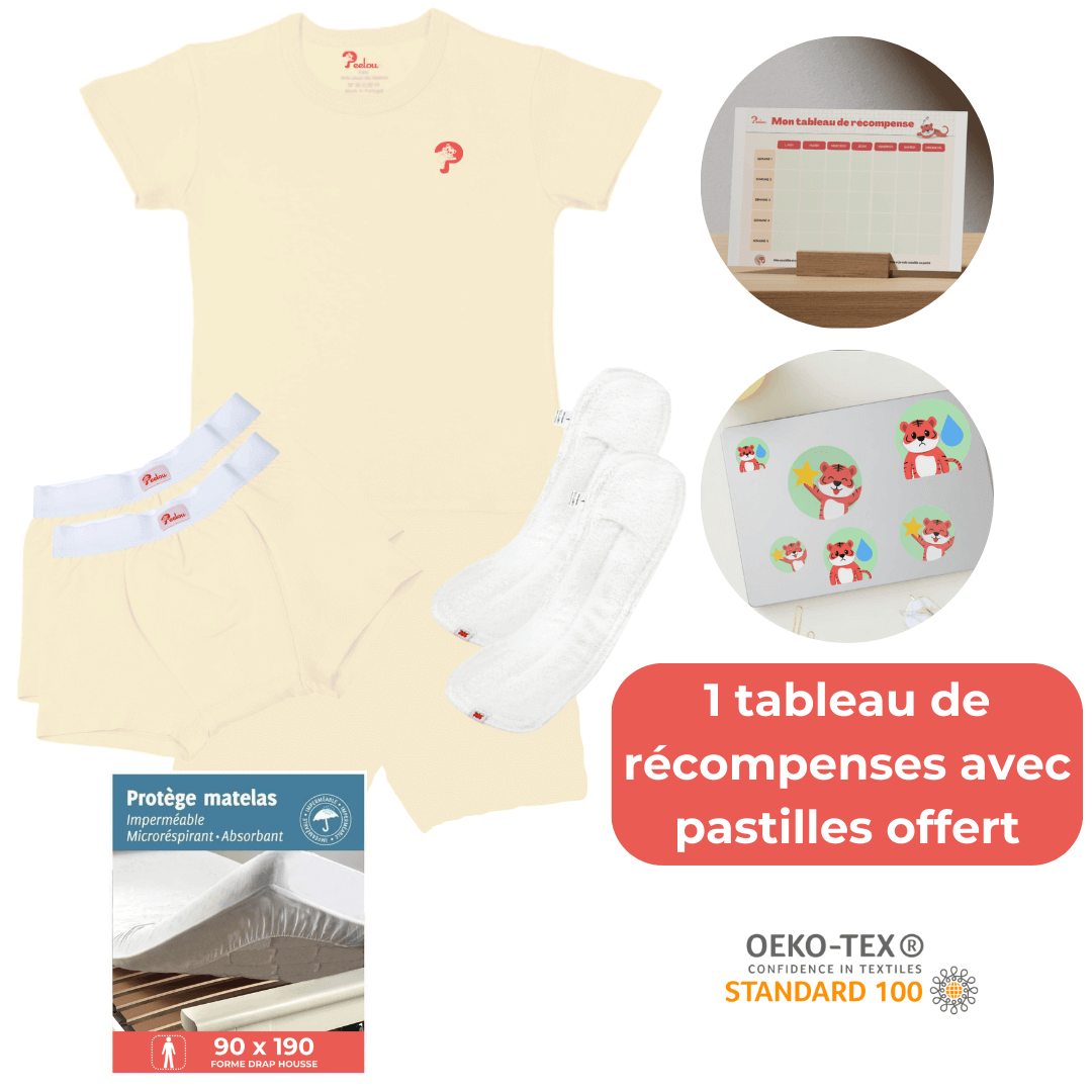 Pack pyjama short Peelou serenity